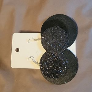 Handmade Faux Leather earrings